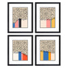 Wang Color Studies Framed Art Set of 4