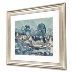 Van Gogh Landscape with Houses Framed Art