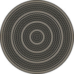 Pattern 85 - Such A Cozy Room Braided Round Vinyl Floorcloth