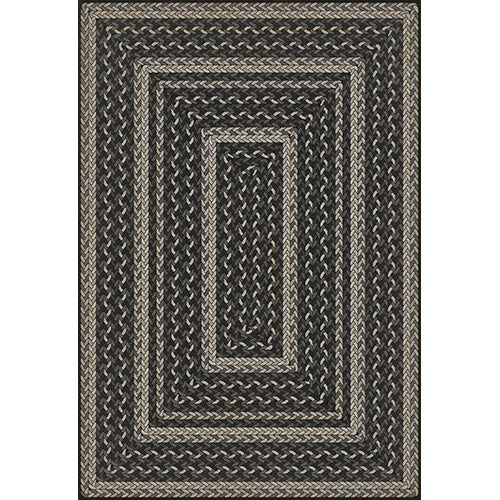 Pattern 85 - Such A Cozy Room Braided Rectangle Vinyl Floorcloth