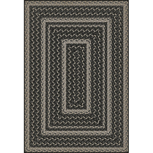 Pattern 85 - Such A Cozy Room Braided Rectangle Vinyl Floorcloth