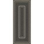 Pattern 85 - Such A Cozy Room Braided Rectangle Vinyl Floorcloth