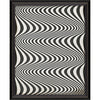 Geometric Sepentine Framed Print