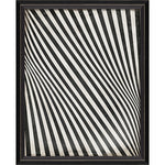 Geometric Twisted Framed Print