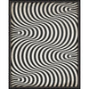Geometric Sinuous Framed Print