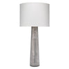 Jamie Young Striped Silver Pillar Table Lamp