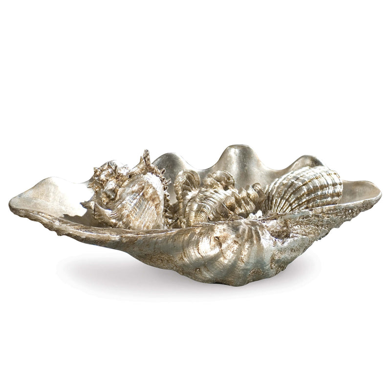 Regina Andrew Clam Shell Silver Decorative Object