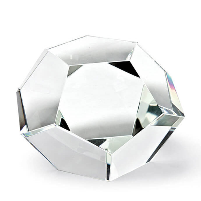 Regina Andrew Crystal Dodecahedron Decorative Object