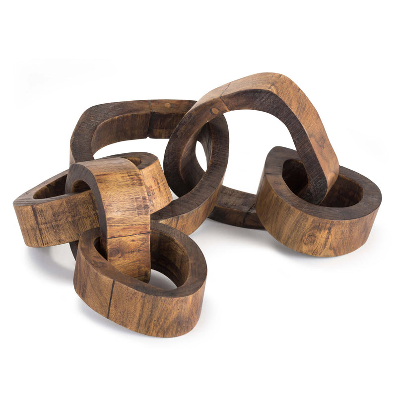 Regina Andrew Wooden Link Centerpiece Decorative Object