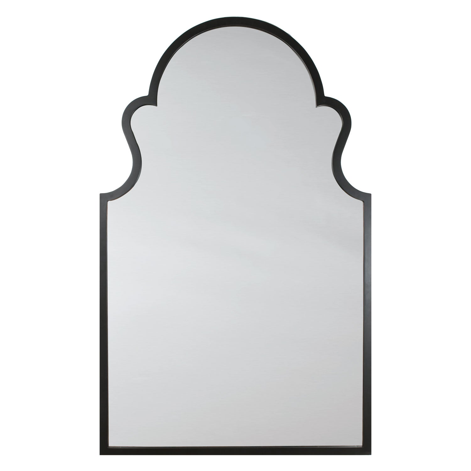 Mirror Home Ebony Arch Wall Mirror