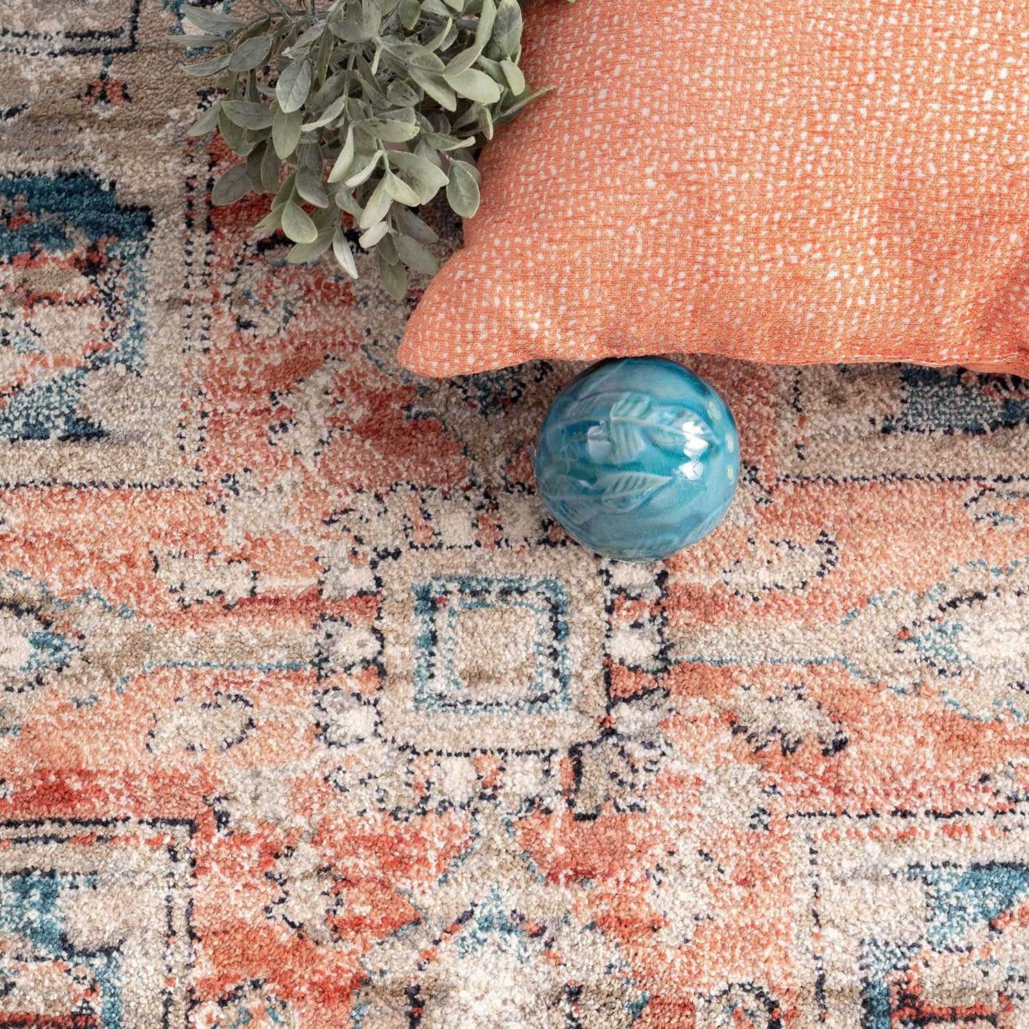 Jasper Medallion Machine Made Rug