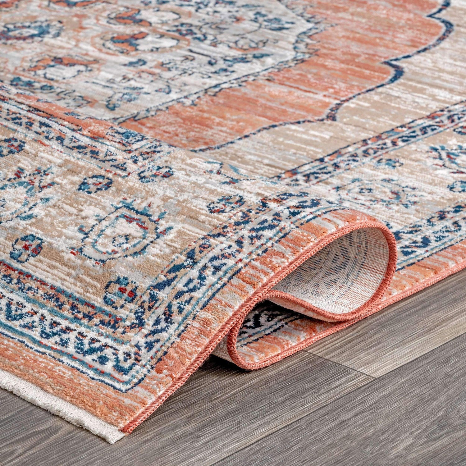 La Salle Medallion Machine Made Rug