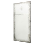 Mirror Home Etched Star Trumeau Wall Mirror