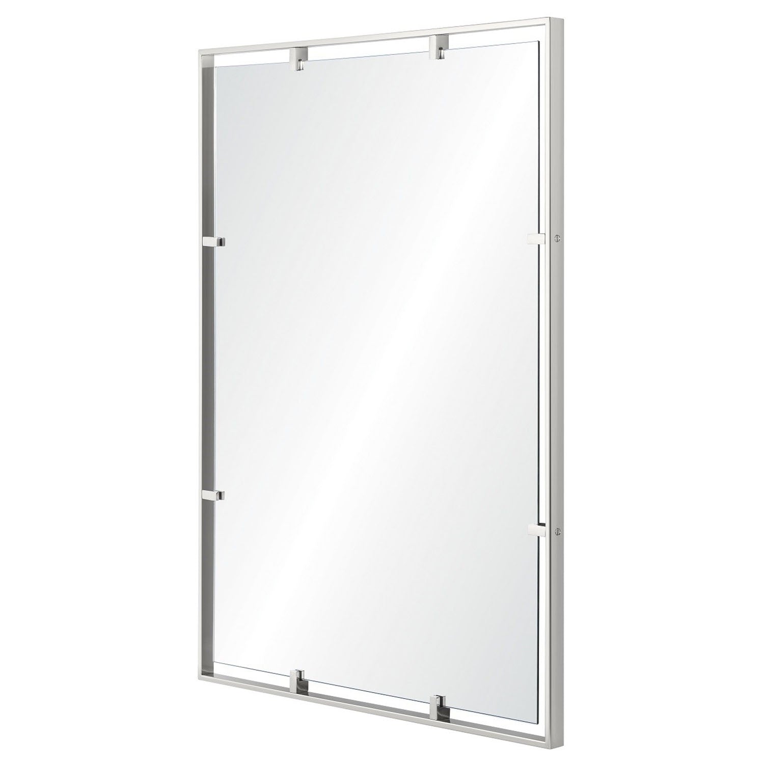 Mirror Home Rectangle Patten Clip Wall Mirror