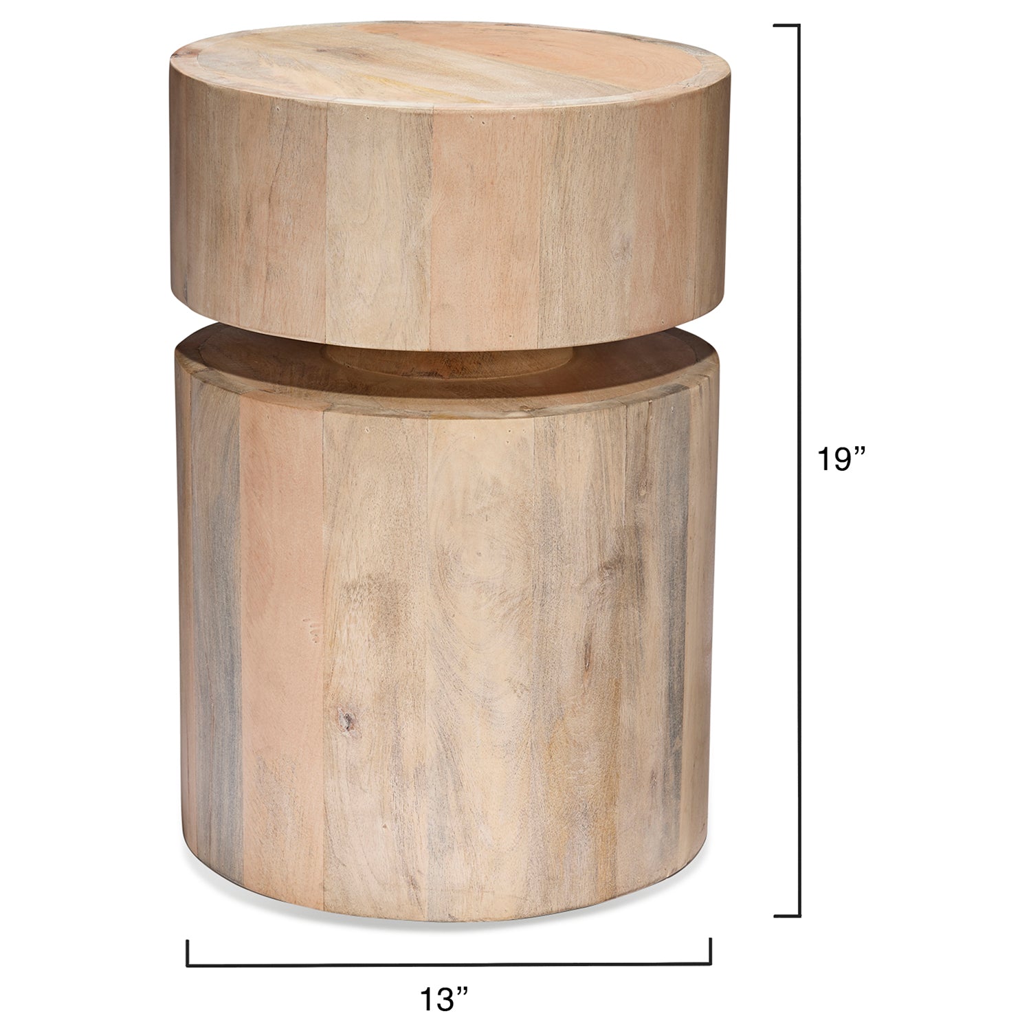Jamie Young Dylan Round Side Table