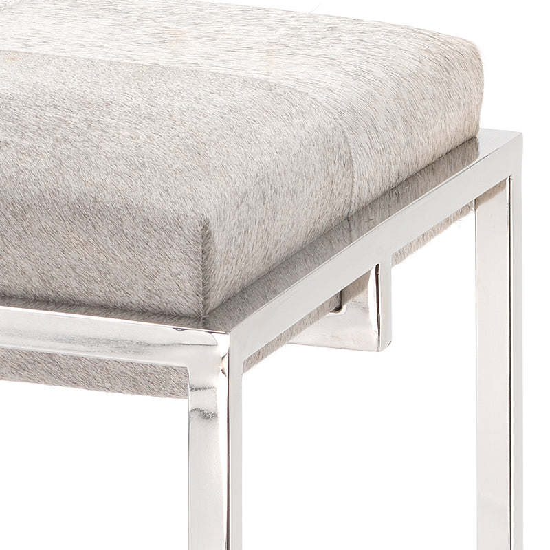Jamie Young Shelby Nickel Counter Stool