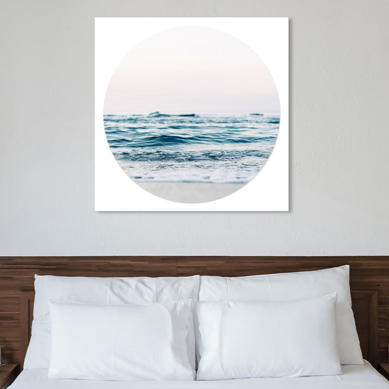 Oliver Gal Window to the Sea Canvas Wall Art