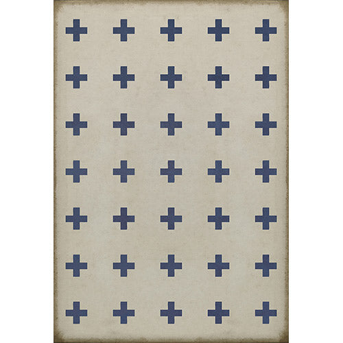 Pattern 24 - Skyros Vinyl Floorcloth