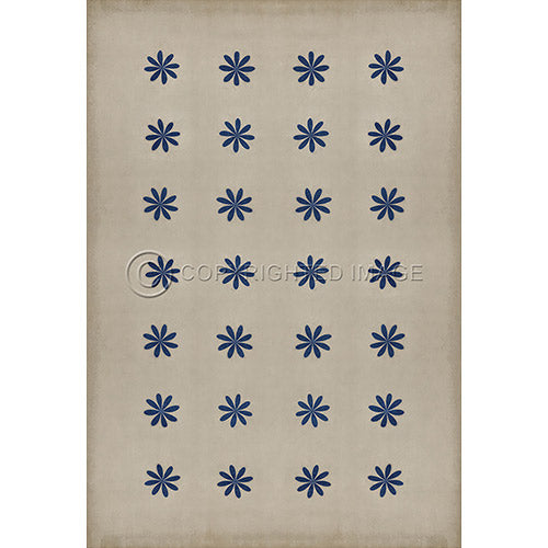 Pattern 48 - Cloche Vinyl Floorcloth