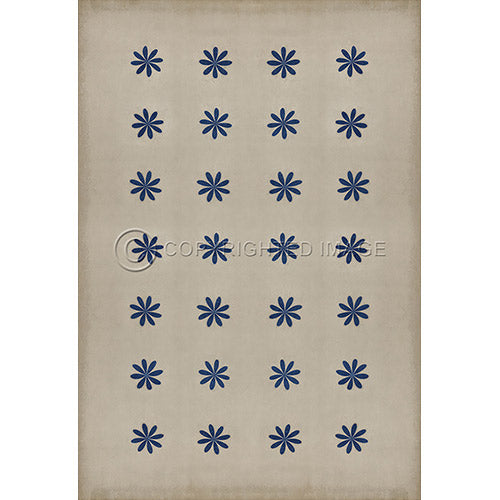 Pattern 48 - Cloche Vinyl Floorcloth