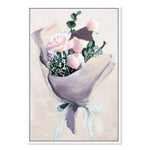 Oliver Gal Precious Finds Simple Framed Canvas Wall Art