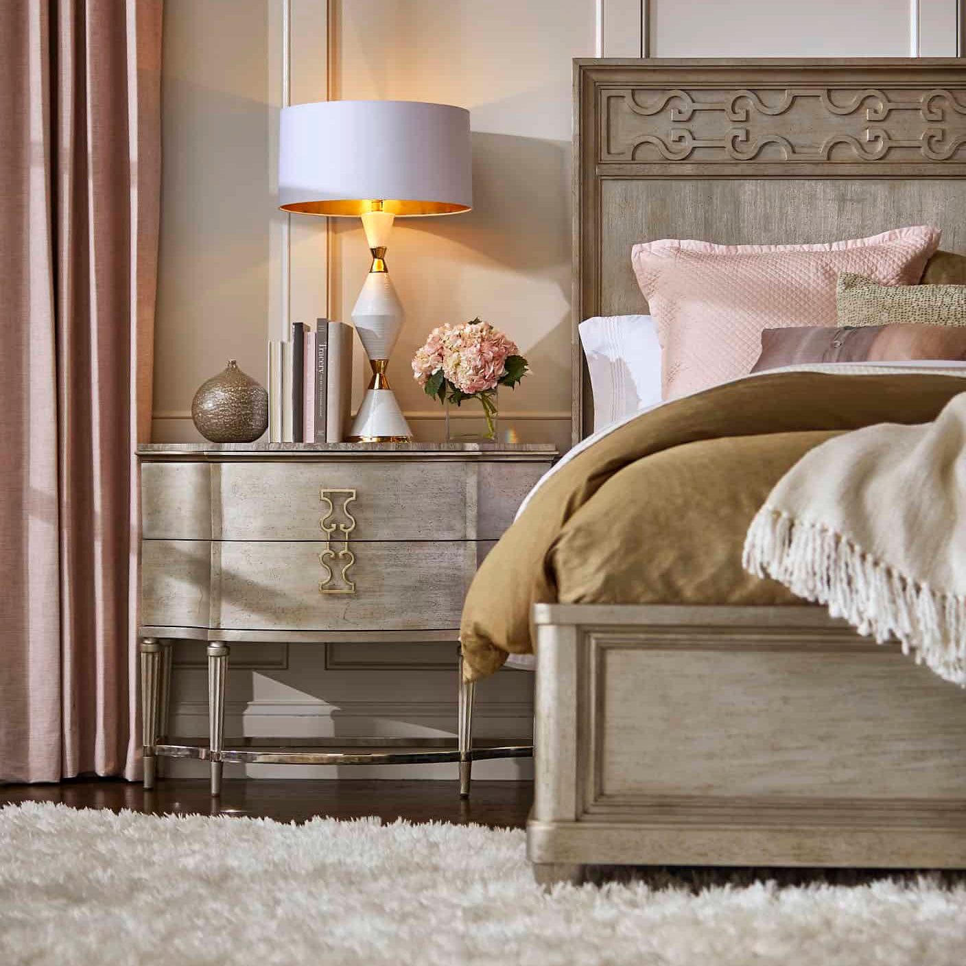 A.R.T. Furniture Morrissey Cashin Panel Bed - Final Sale