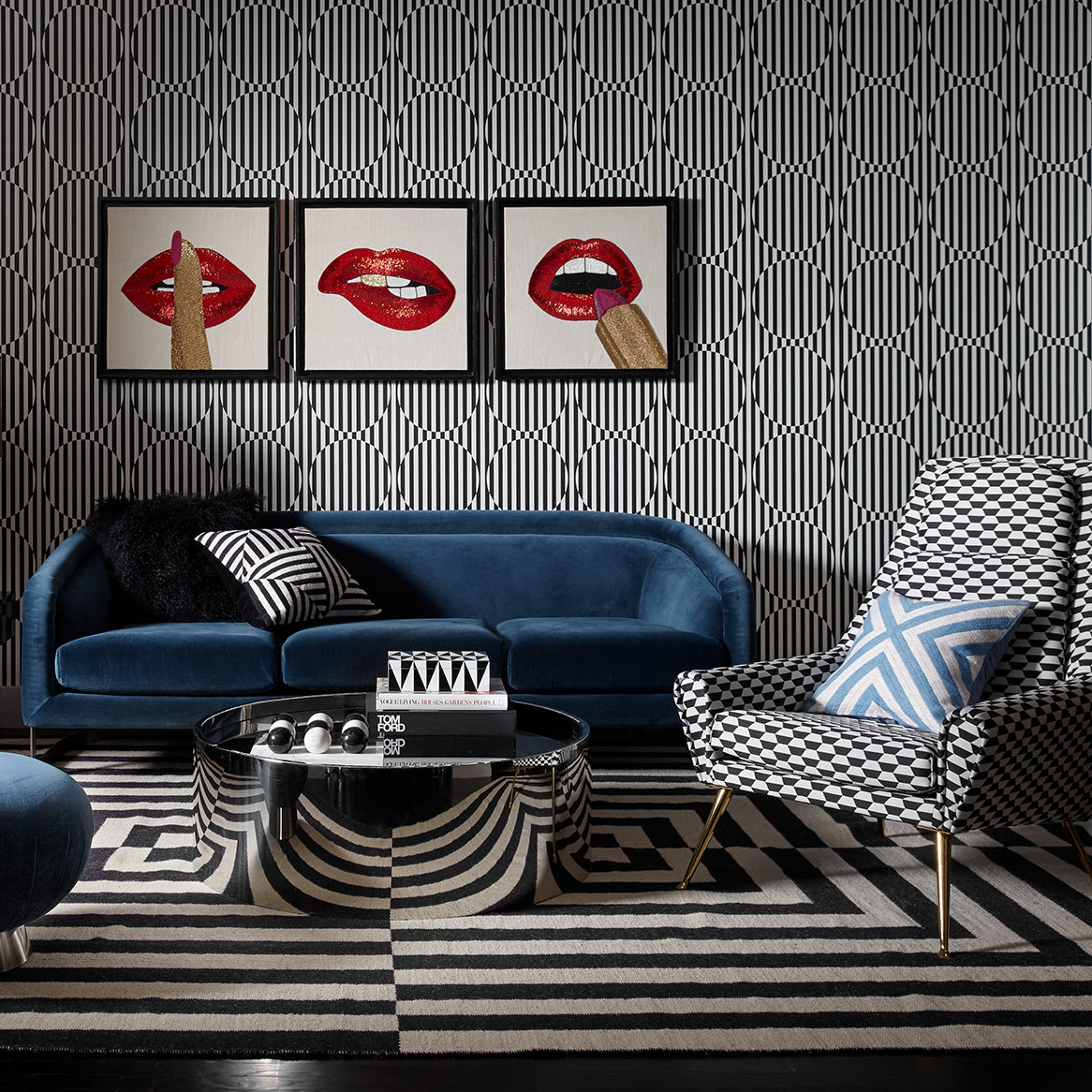 Jonathan Adler Alphaville Cocktail Table