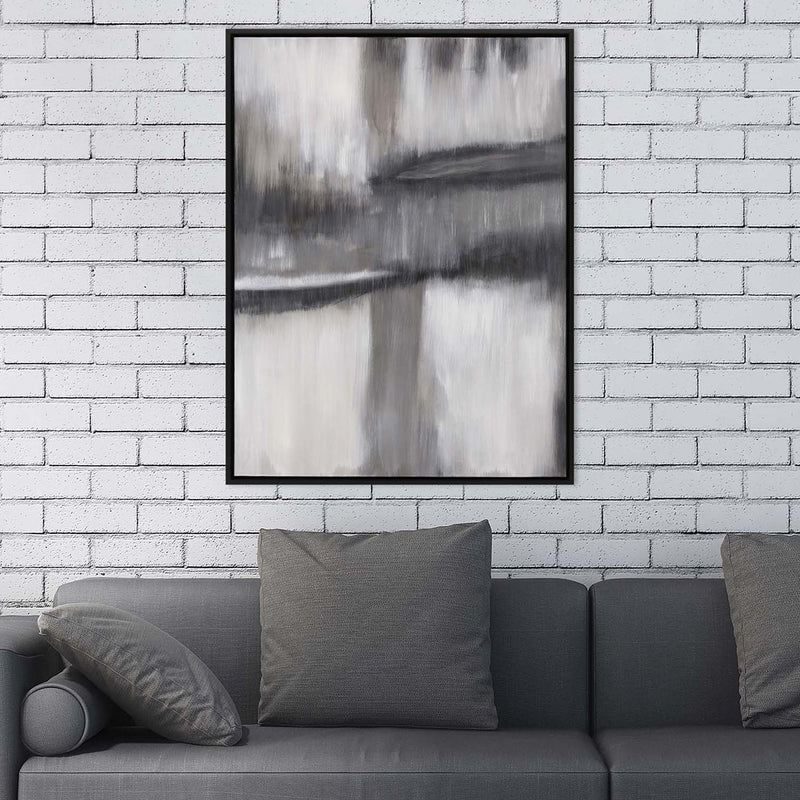 Cannon Grey Clouds 1 Canvas Art