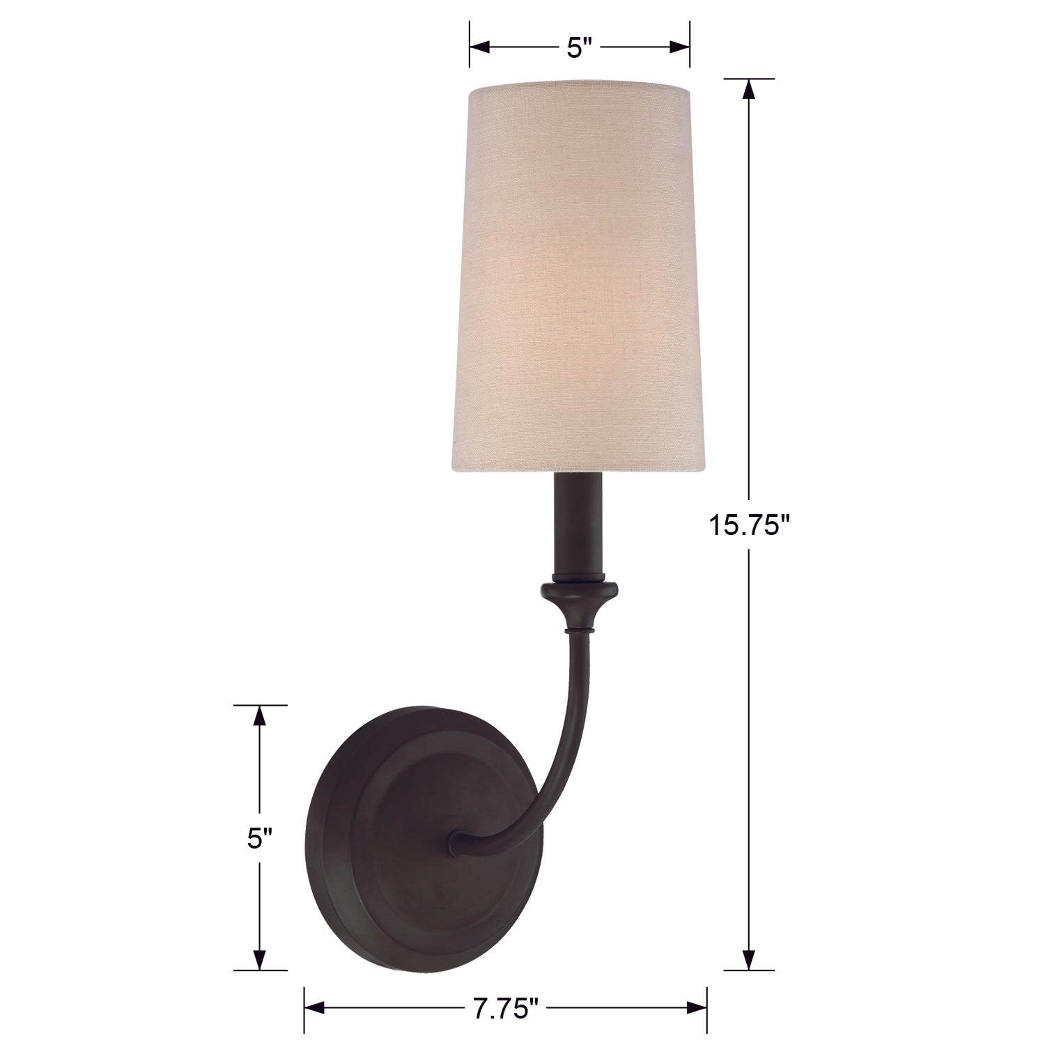 Libby Langdon For Crystorama Sylvan 2241 Wall Sconce