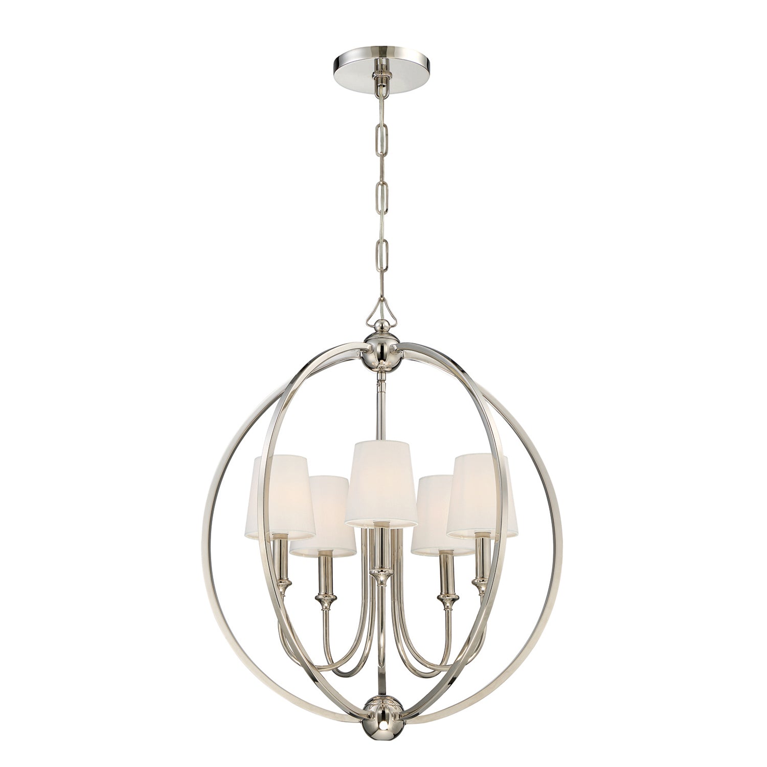 Libby Langdon For Crystorama Sylvan Shade 5-Light Chandelier