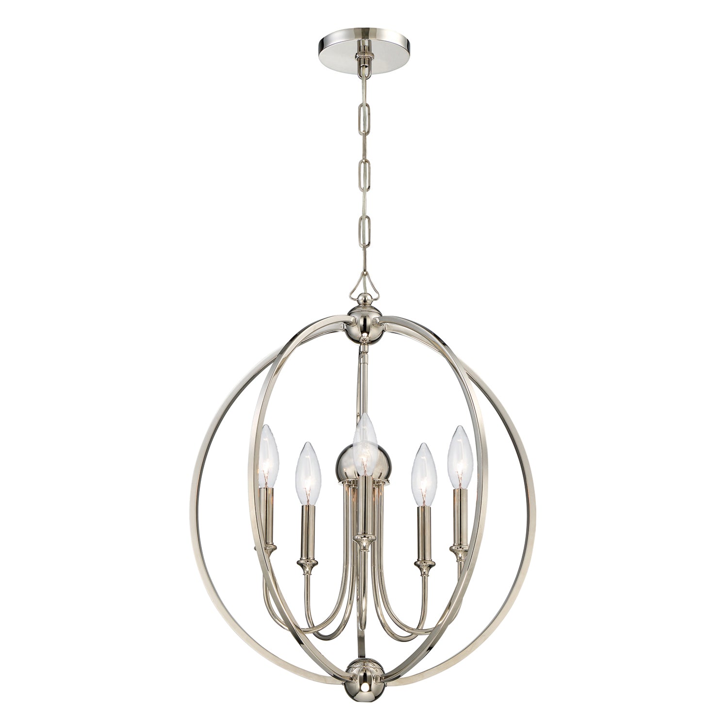 Libby Langdon For Crystorama Sylvan 5-Light Chandelier