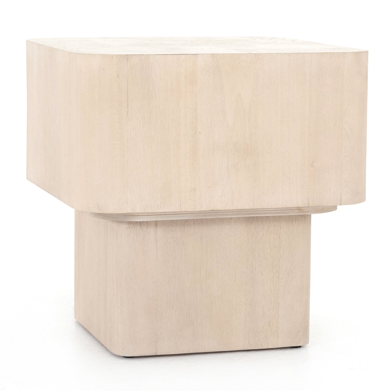 Four Hands Blanco Bleached Burl End Table Set of 2 - Final Sale