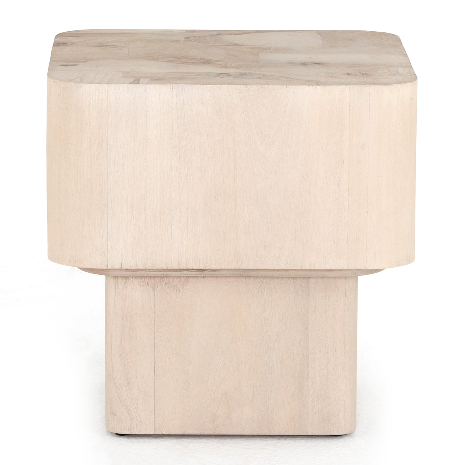 Four Hands Blanco Bleached Burl End Table Set of 2 - Final Sale