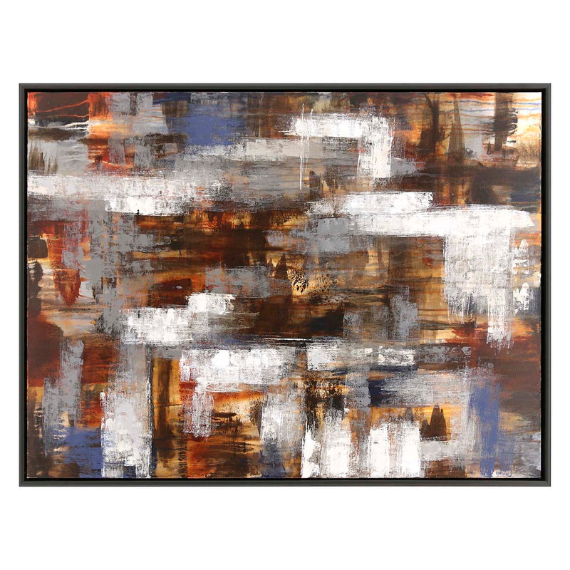 Jardine Layered Abstract 2 Canvas Art