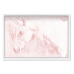 Oliver Gal Unicorn Rose Framed Wall Art