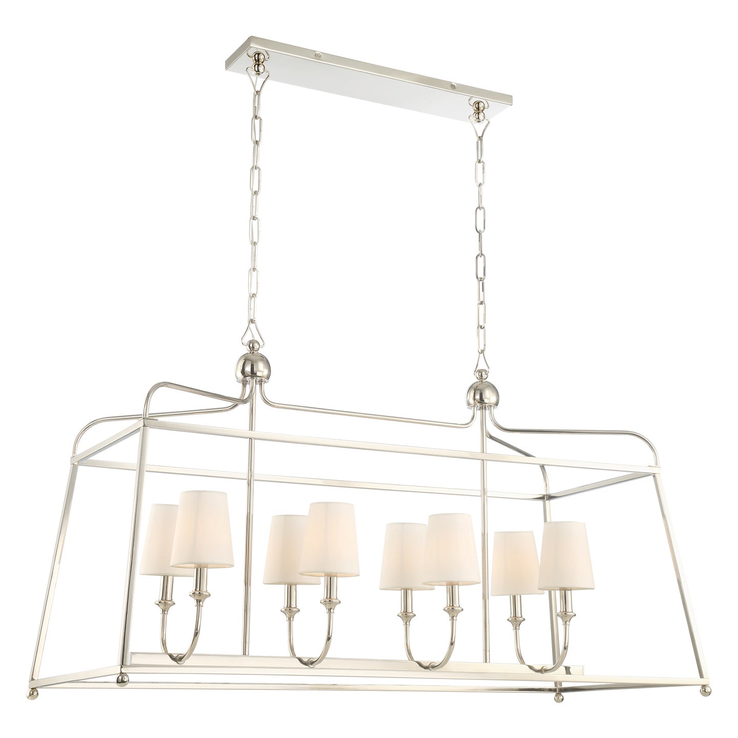Libby Langdon For Crystorama Sylvan Linear Shade Chandelier