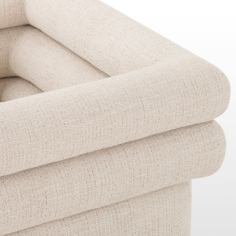 Four Hands Evie Swivel Chair Paynes Gray