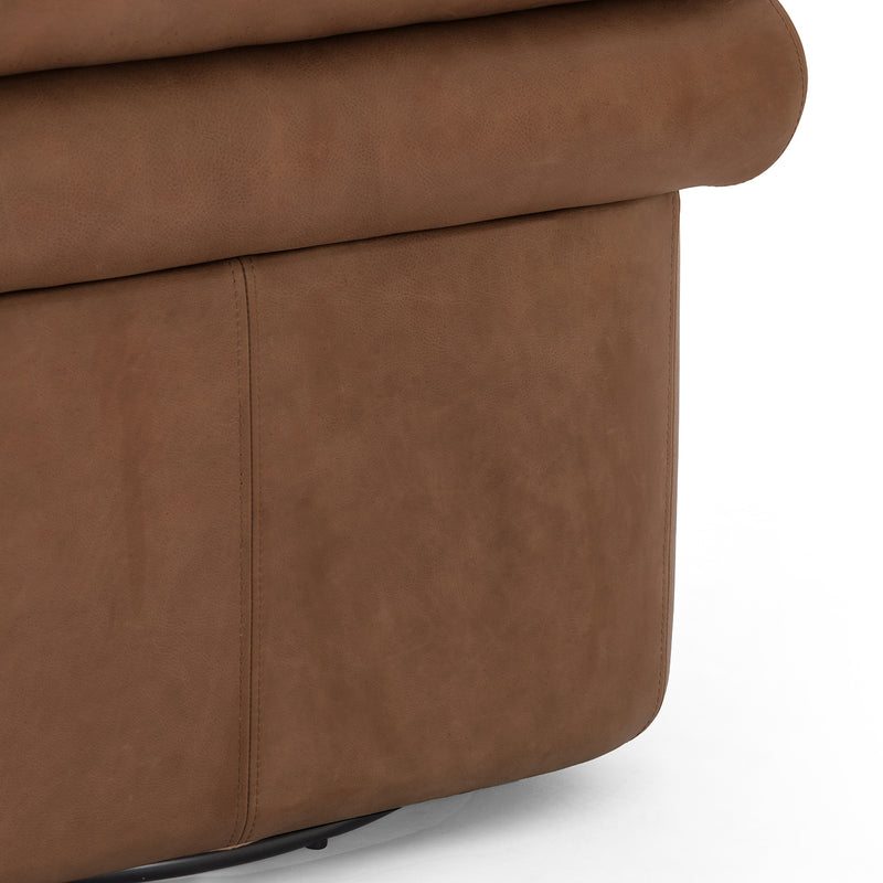 Four Hands Evie Swivel Chair Paynes Gray