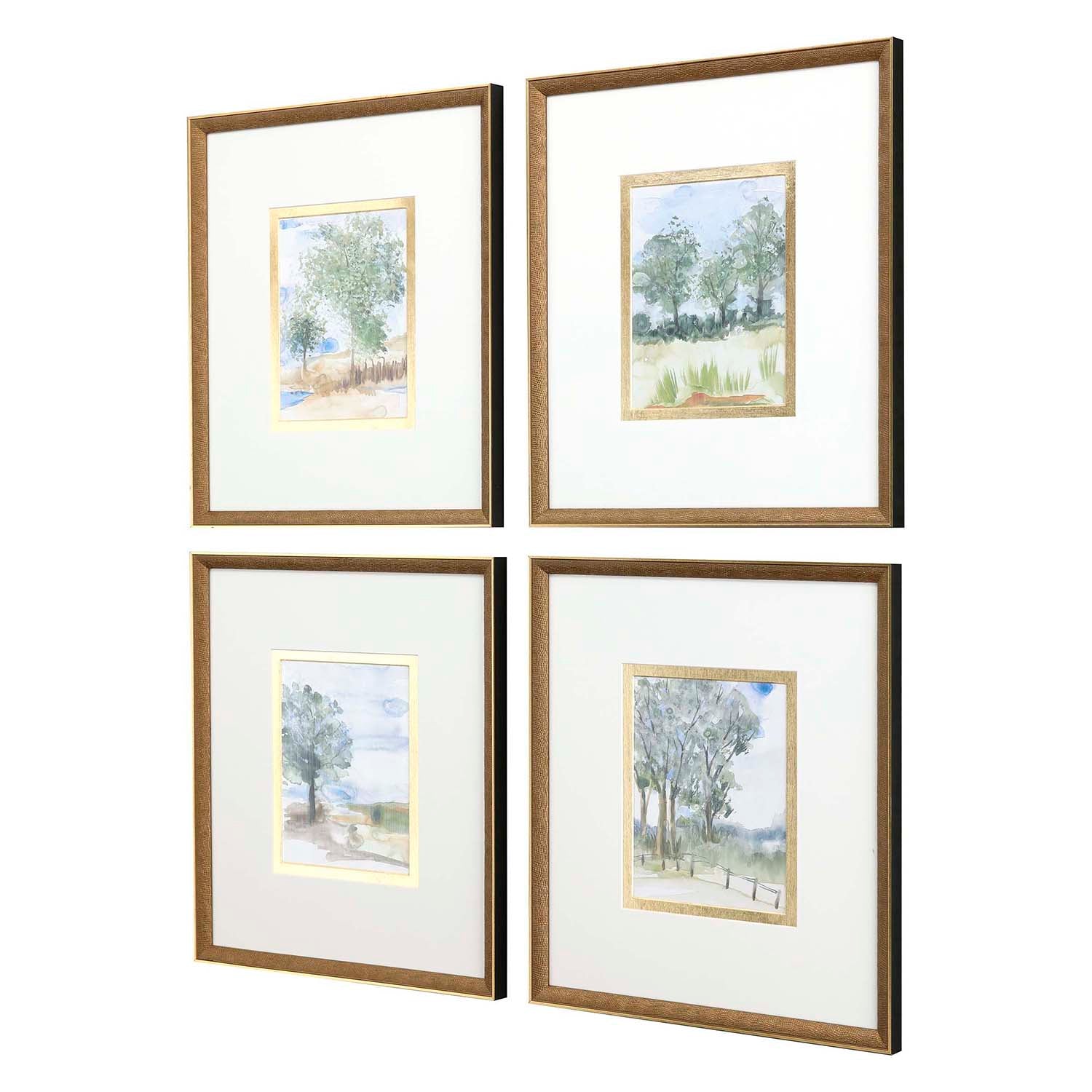 Jardine Along the Way II Framed Art Set of 4