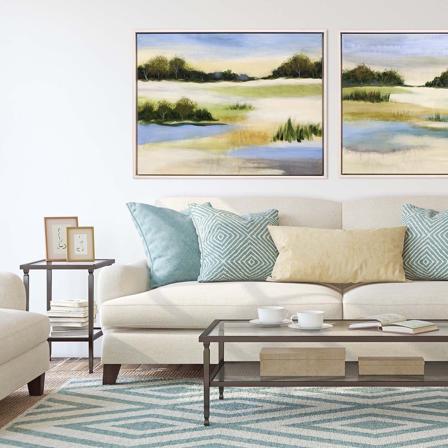 Jardine Soft Focus I Canvas Art