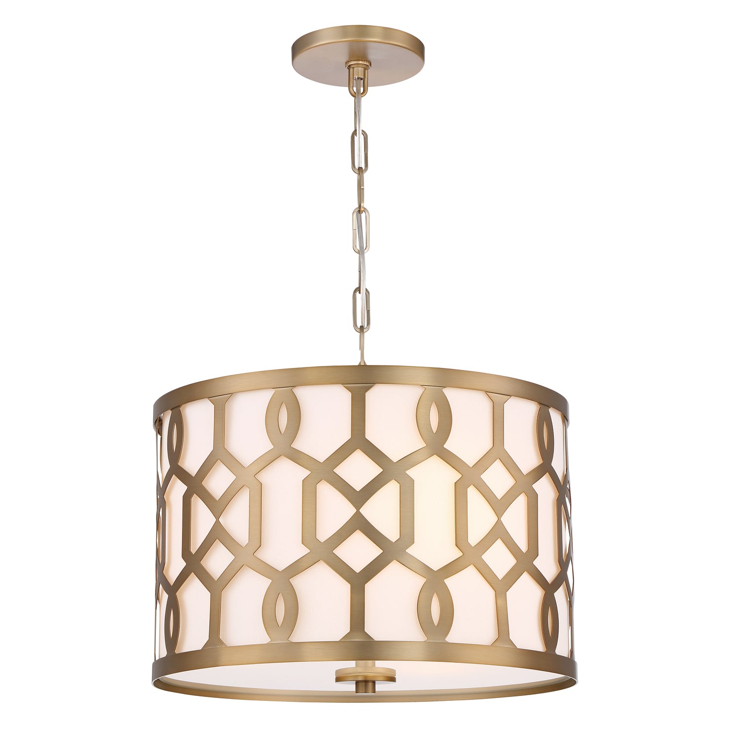 Libby Langdon for Crystorama 3-Light Jennings Chandelier