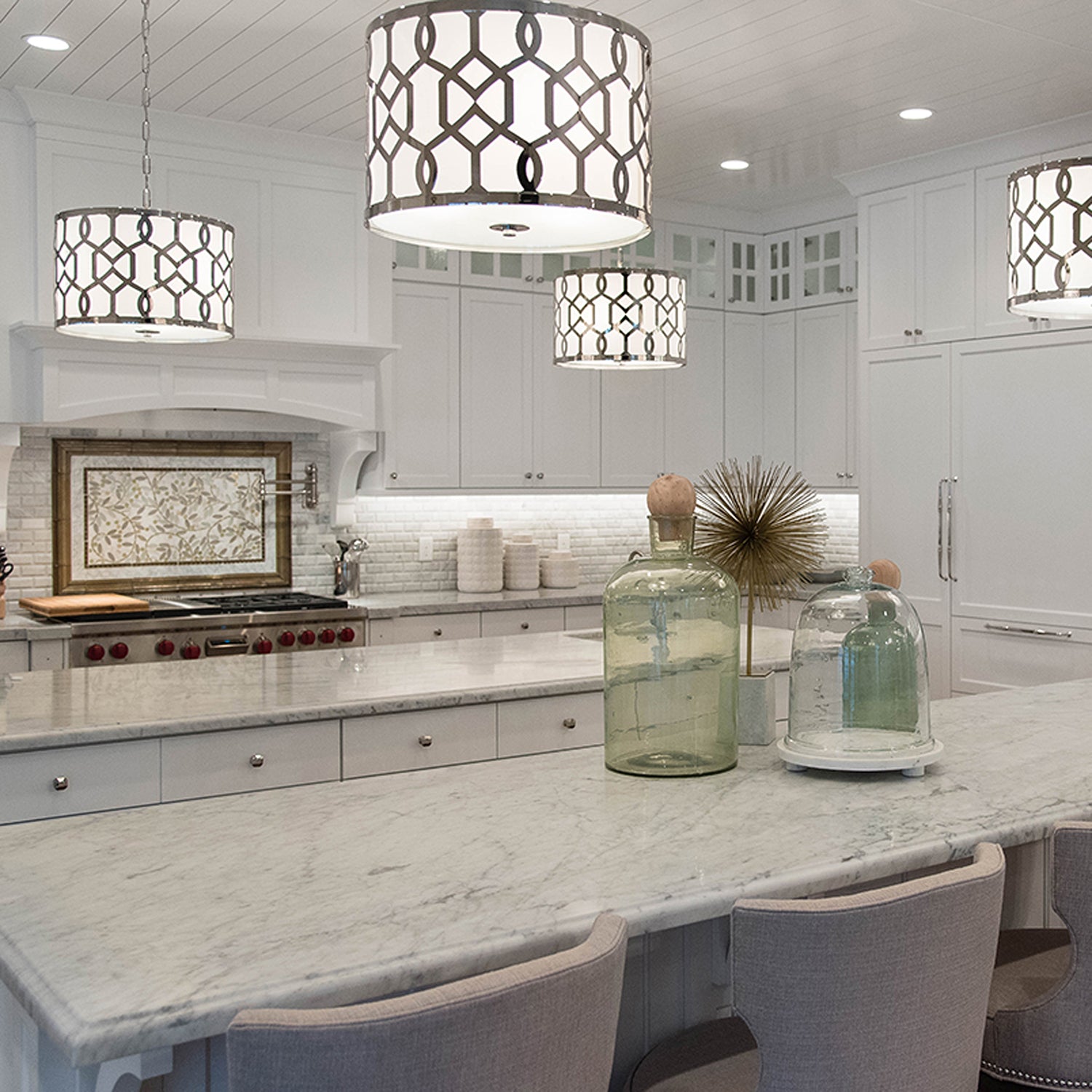 Libby Langdon for Crystorama 3-Light Jennings Chandelier