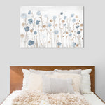 Oliver Gal Beautiful Growth Light Blue Canvas Wall Art