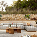 Four Hands Roma Outdoor Armless Sectional Piece