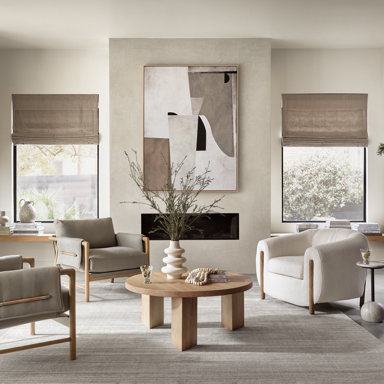 Four Hands Priory Framed Art