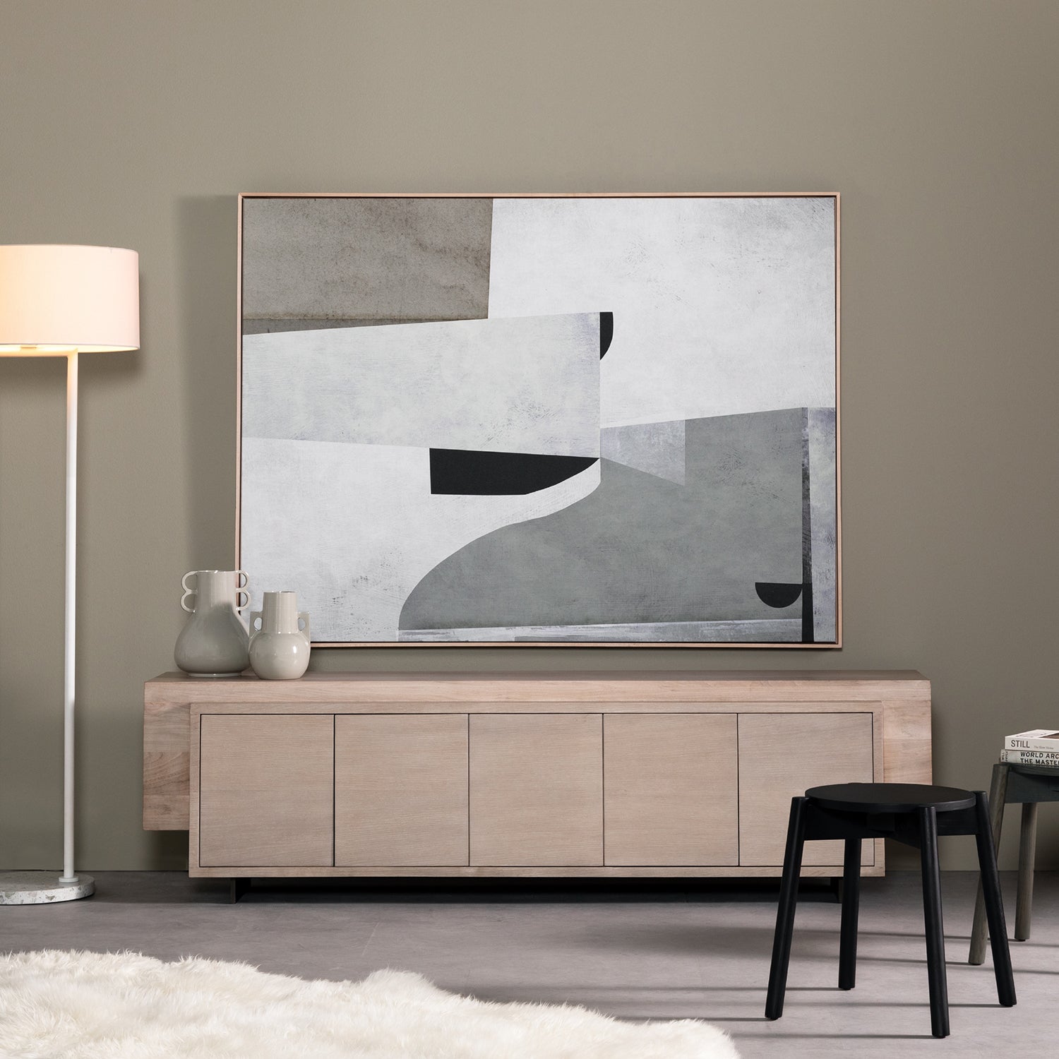 Four Hands Priory Framed Art