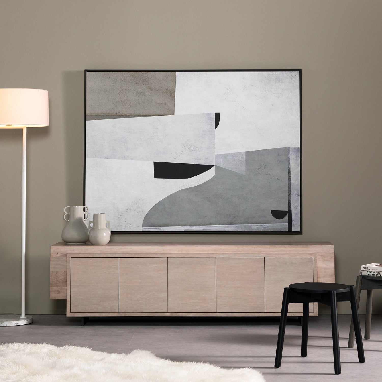 Four Hands Priory Framed Art