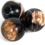 Four Hands Petrified Wood Ball Set of 3