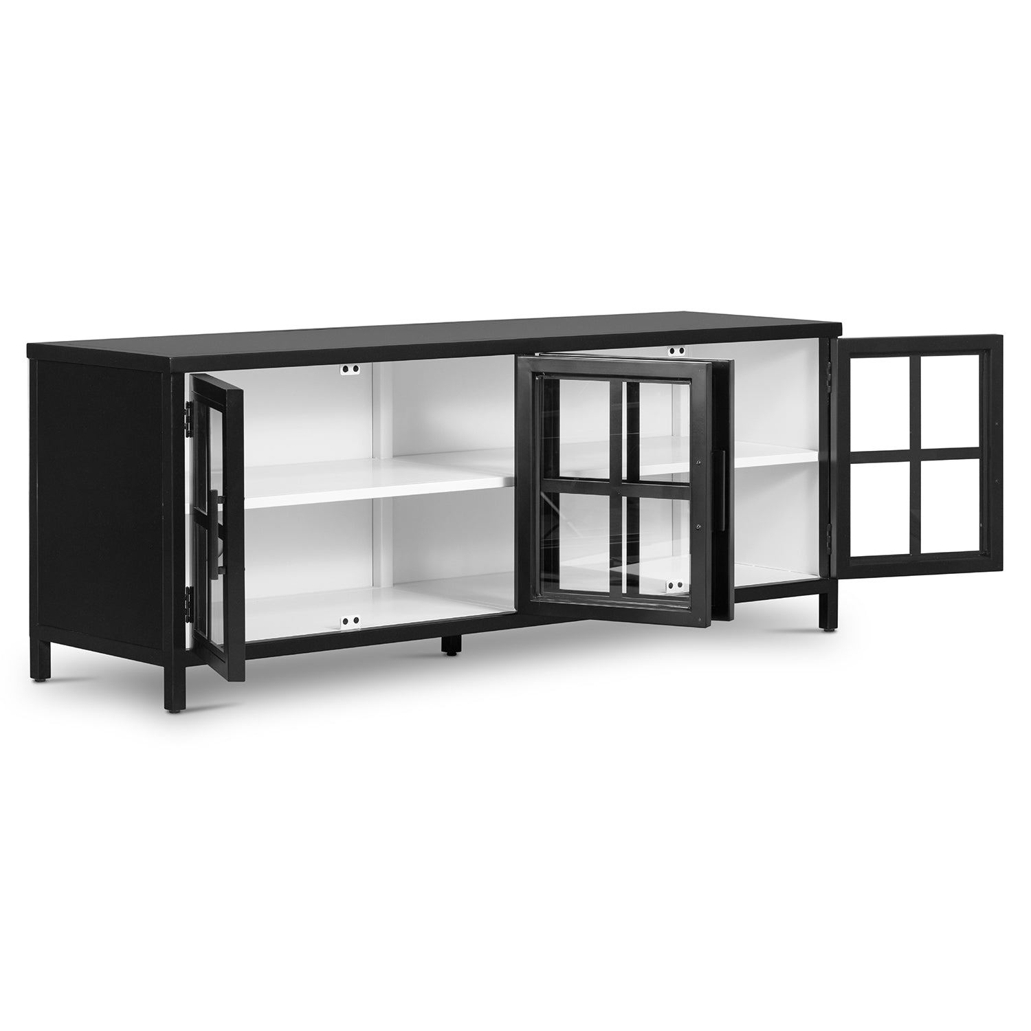 Four Hands Lexington Media Console Paynes Gray