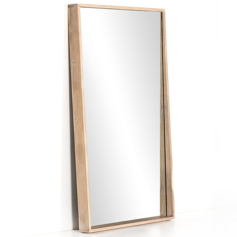 Four Hands Vora Floor Mirror – Paynes Gray